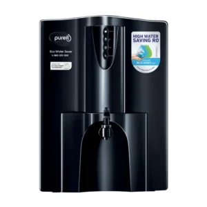 Pureit Eco Water Saver RO+UV+MF+Mineral | 7-Stage | 10L | Up to 60% Saving | Suitable for Borewell, Tanker & Municipal Supply | Table Top | Wall Mountable | Black