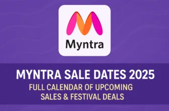 Full Myntra sales dates 2025 with festival and seasonal dates