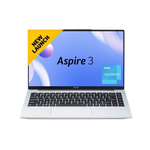 Acer Aspire 3 Intel Core Celeron N4500 Processor Laptop (Windows 11 Home/ 8 GB/ 512 GB SSD) A324-45 with 35.56 cm (14) TN HD Display Pure Silver 1.3 K