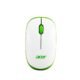 Acer Wireless Mouse (White and Green)