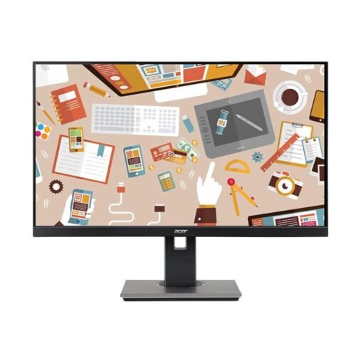 Acer B227Q 54.6 cm (21.5) IPS Full HD 1920 X 1080 LED Backlight LCD Monitor I 75 Hz I Height Adjustment Pivot Tilt  Swivel Features I Vision Care I HD
