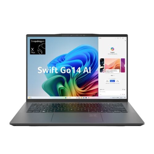 Acer Swift Go 14 AI Ready Thin and Light Premium Laptop Qualcomm Snapdragon X Plus X1P-42-100 (Windows 11 Home/ 16 GB/ 512 GB SSD/ SFG14-AI with 36.83