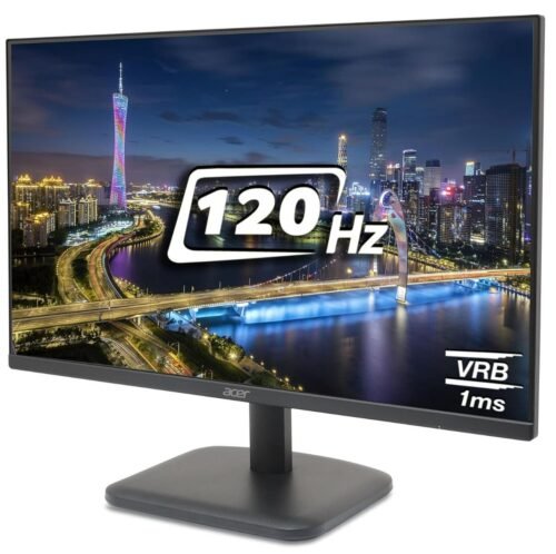Acer EK240Y G0 60.5 cm (23.8) IPS Full HD 1920 x 1080 Backlit LED LCD Monitor I 1 MS VRB l 120 Hz Refresh Rate I 250 Nits Brightness I Zero Frame Desi