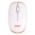 Acer Wireless Mouse (White and Orange)