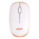 Acer Wireless Mouse (White and Orange)